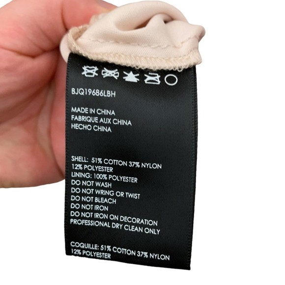 NWT BHLDN Tadashi Shoji Fiorelle Ivory Lace V Neck Wedding Gown Size 4 - Picture 7 of 14